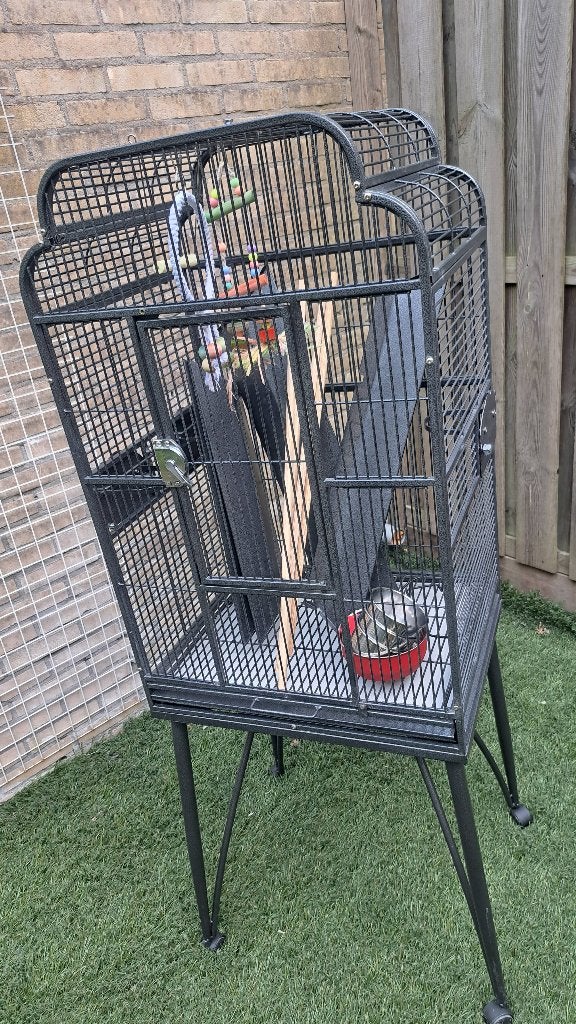 Kooi, Ophalen, Zo goed als nieuw, Metaal, Vogelkooi