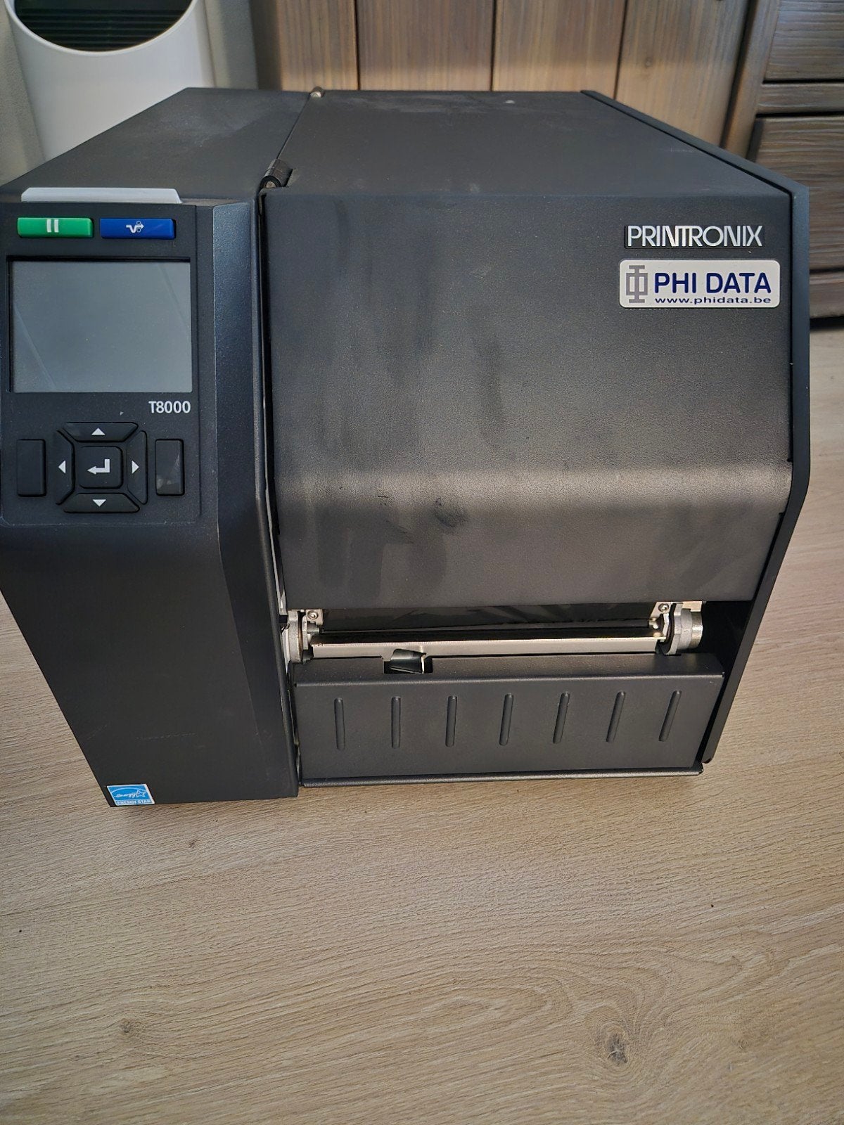 Printronix T8000 Thermische Barcode Labelprinter T8306, Computers en Software, Printers, Printronix, Zwart-en-wit printen, Gebruikt