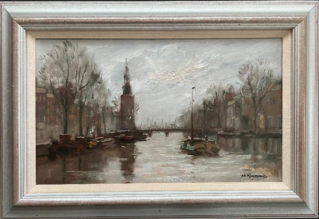 Jan Korthals, Montelbaanstoren Amsterdam, Ophalen of Verzenden