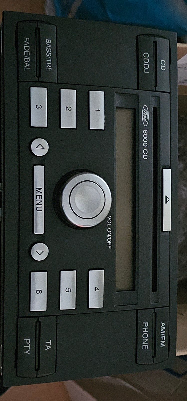 Originele Ford Focus MK2 Radio 6000CD - Werkend, Ophalen of Verzenden