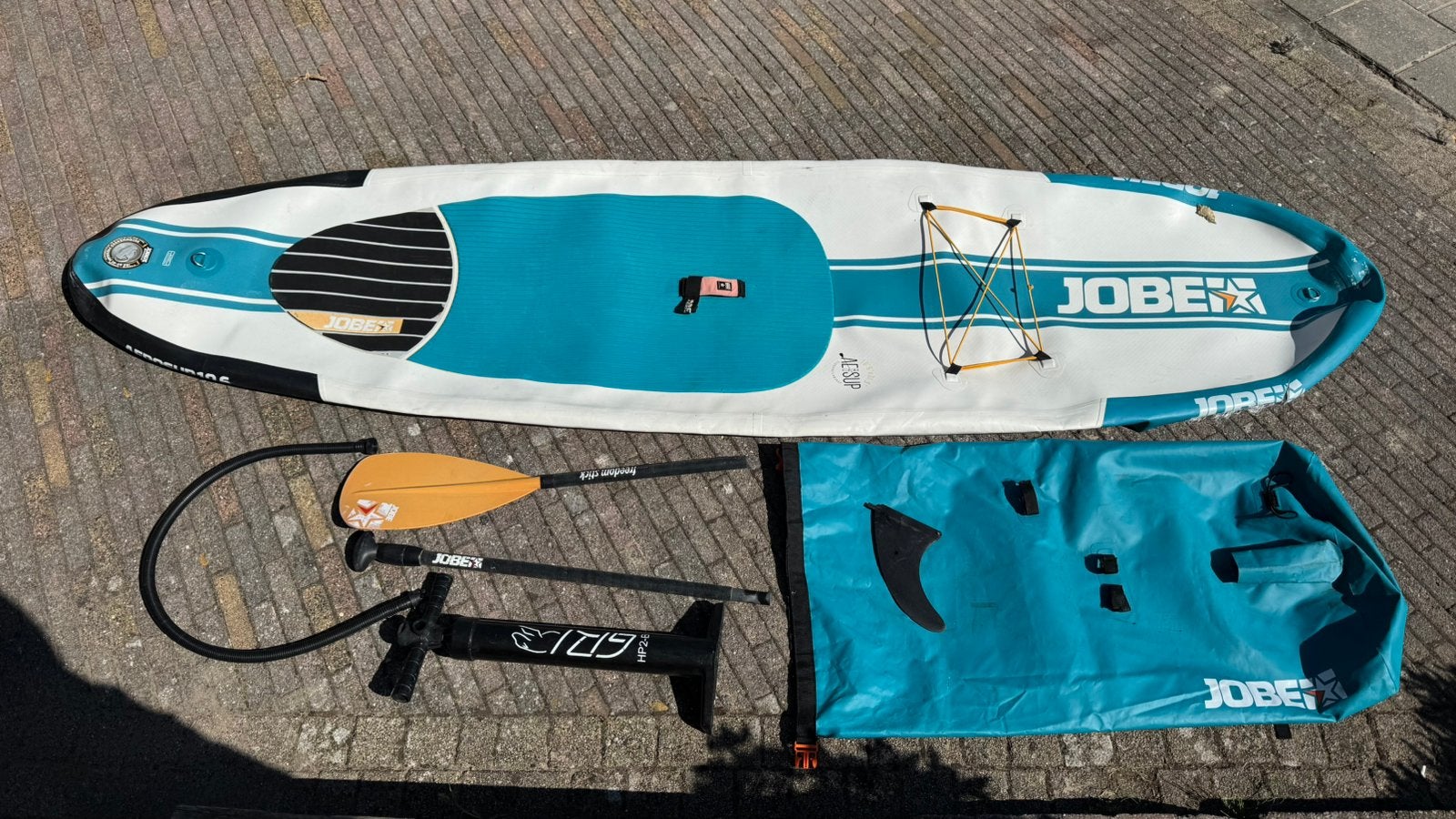 TEAB! Jobe Aero 10.6 sup met lek., Watersport en Boten, Ophalen, Gebruikt, SUP-boards