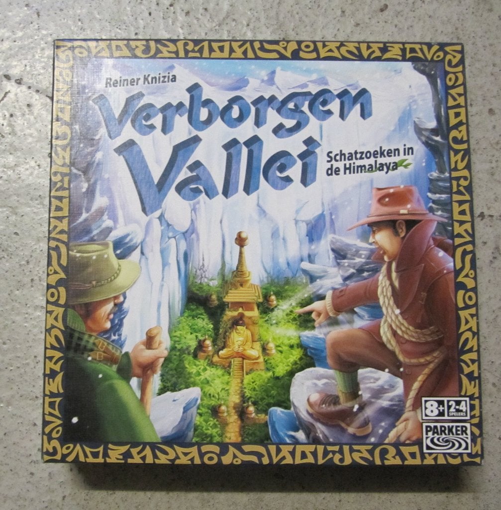 Bordspel de verborgen vallei compleet z.g.a.n., Een of twee spelers, Ophalen of Verzenden, Zo goed als nieuw, Parker