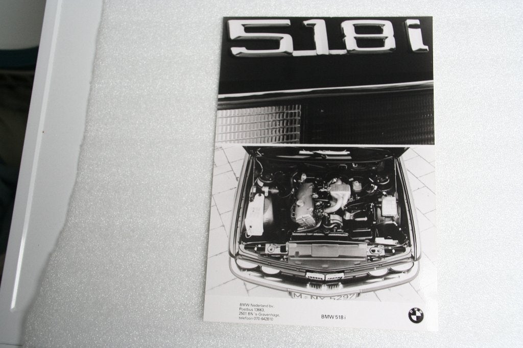 Persfoto BMW 518i E28 (1981) (5), Ophalen of Verzenden, Nieuw, BMW