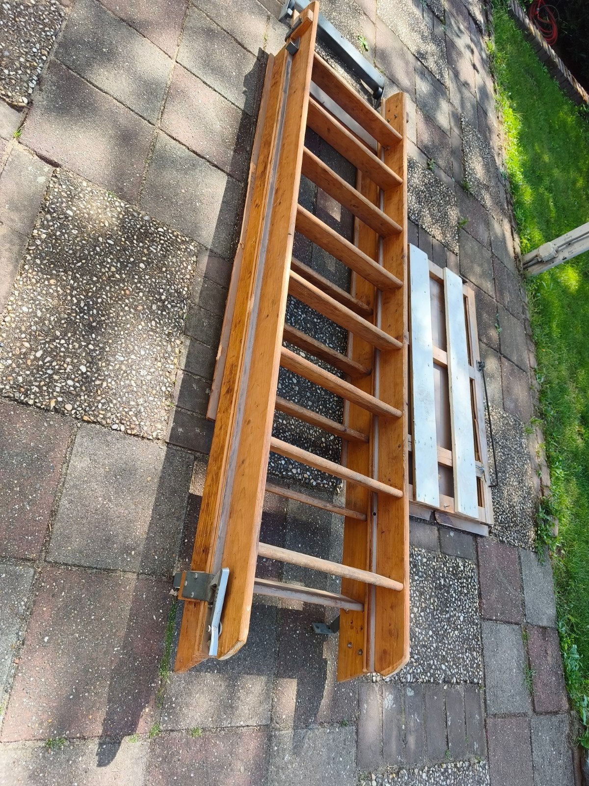 Houten vlizotrap, Doe-het-zelf en Verbouw, Ladders en Trappen, Ophalen, 2 tot 4 meter