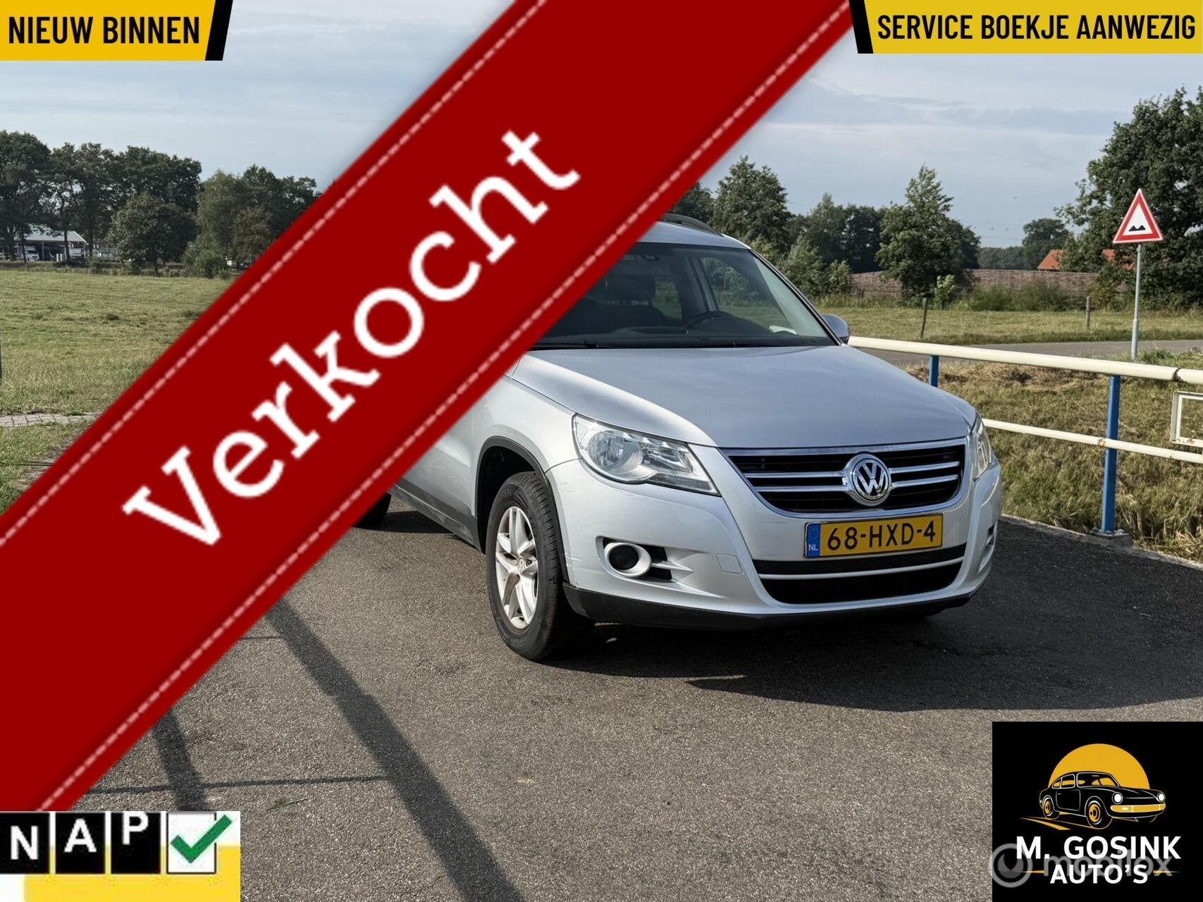 Volkswagen Tiguan 1.4 TSI Airco Cruise Trekhaak Apk nieuw, Auto's, Voorwielaandrijving, Euro 5, 15 km/l, 4 cilinders