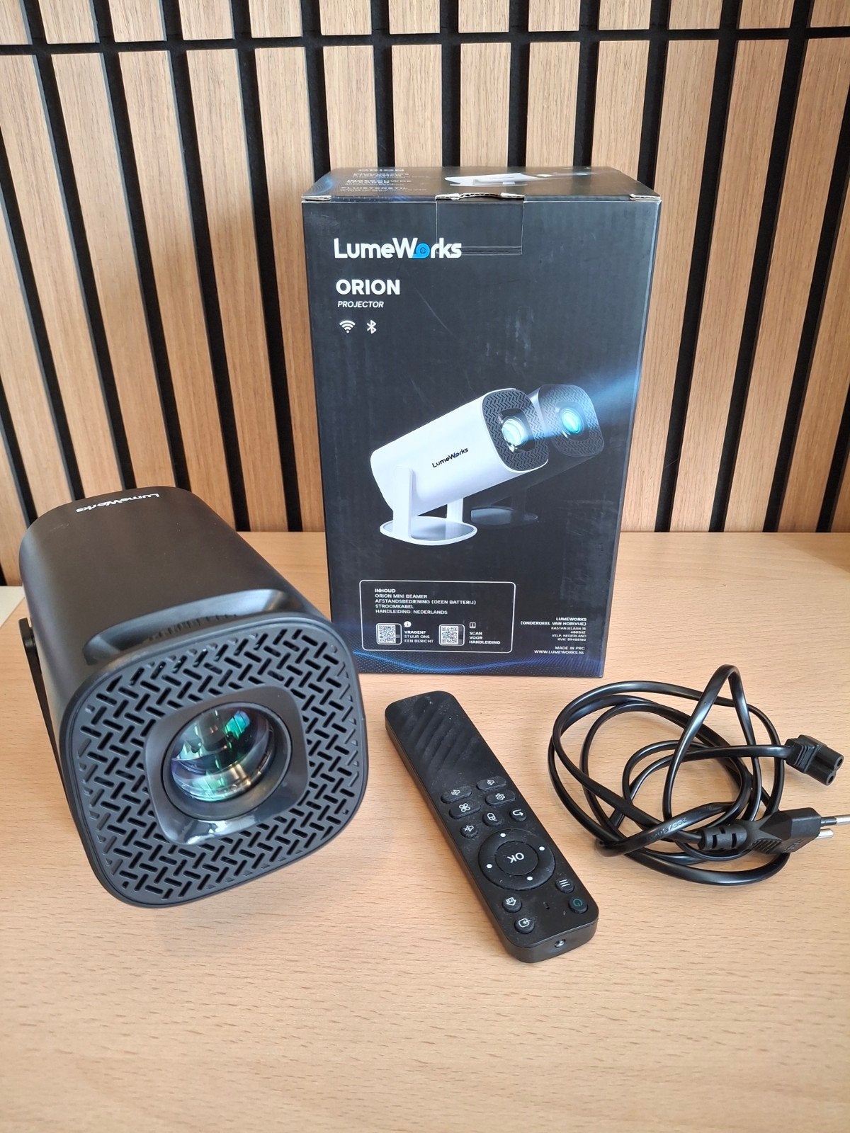 Lumeworks Orion Smart Projector 4K WiFi, LED, Ophalen of Verzenden, Zo goed als nieuw, Ultra HD (4K)