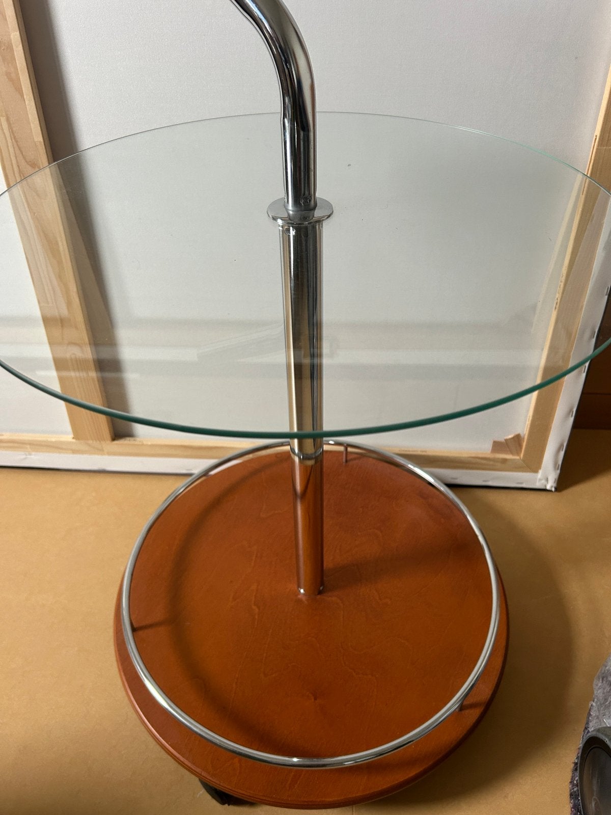 Theewagen / bijzettafel, Huis en Inrichting, Minder dan 55 cm, Rond, Ophalen, 45 tot 60 cm