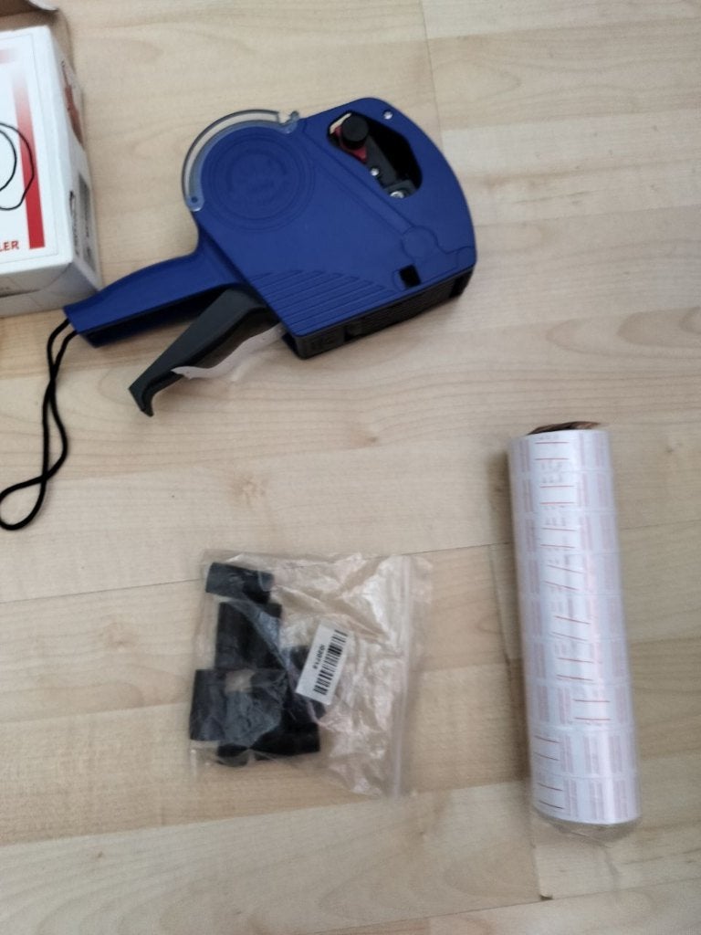 Label printer rood MX-5500EOS, Ophalen of Verzenden, Zo goed als nieuw