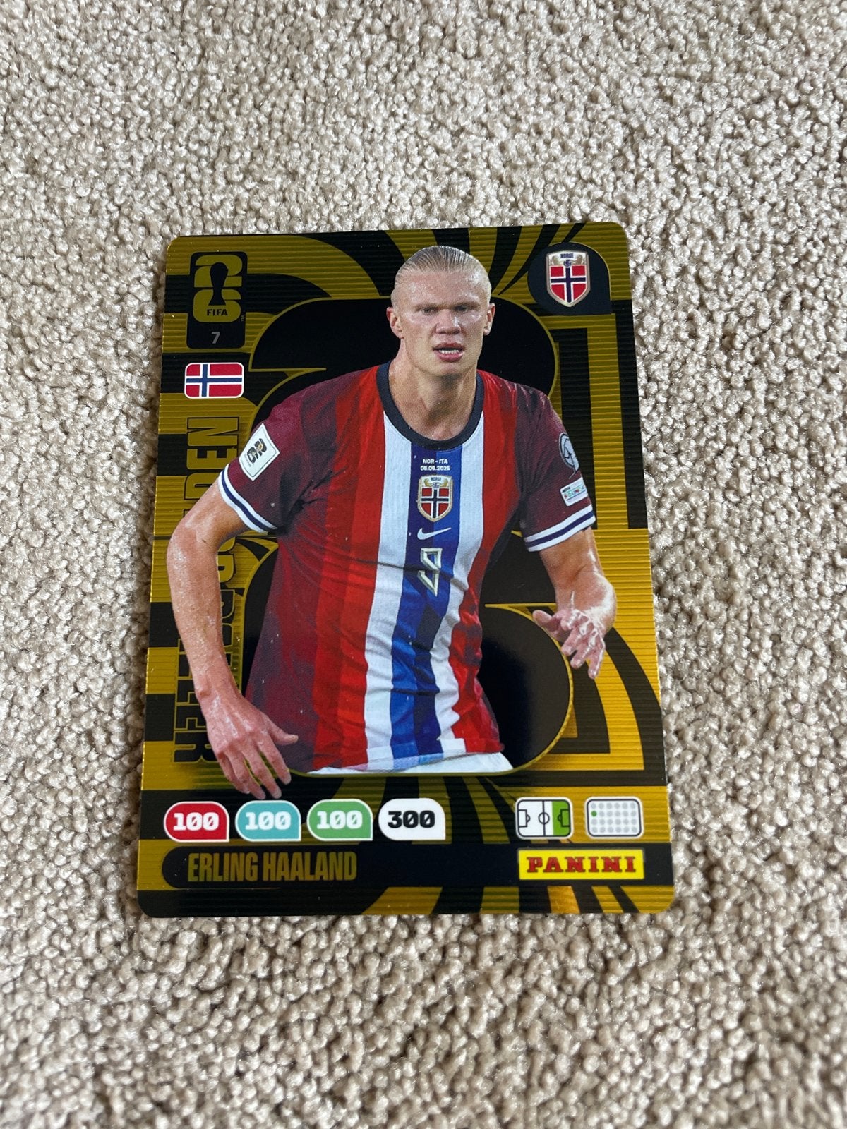 Erling Haaland Panini Adrenalyn XL FIFA World Cup 2026 Kaart, Ophalen, Zo goed als nieuw, Buitenlandse clubs, Spelerskaart