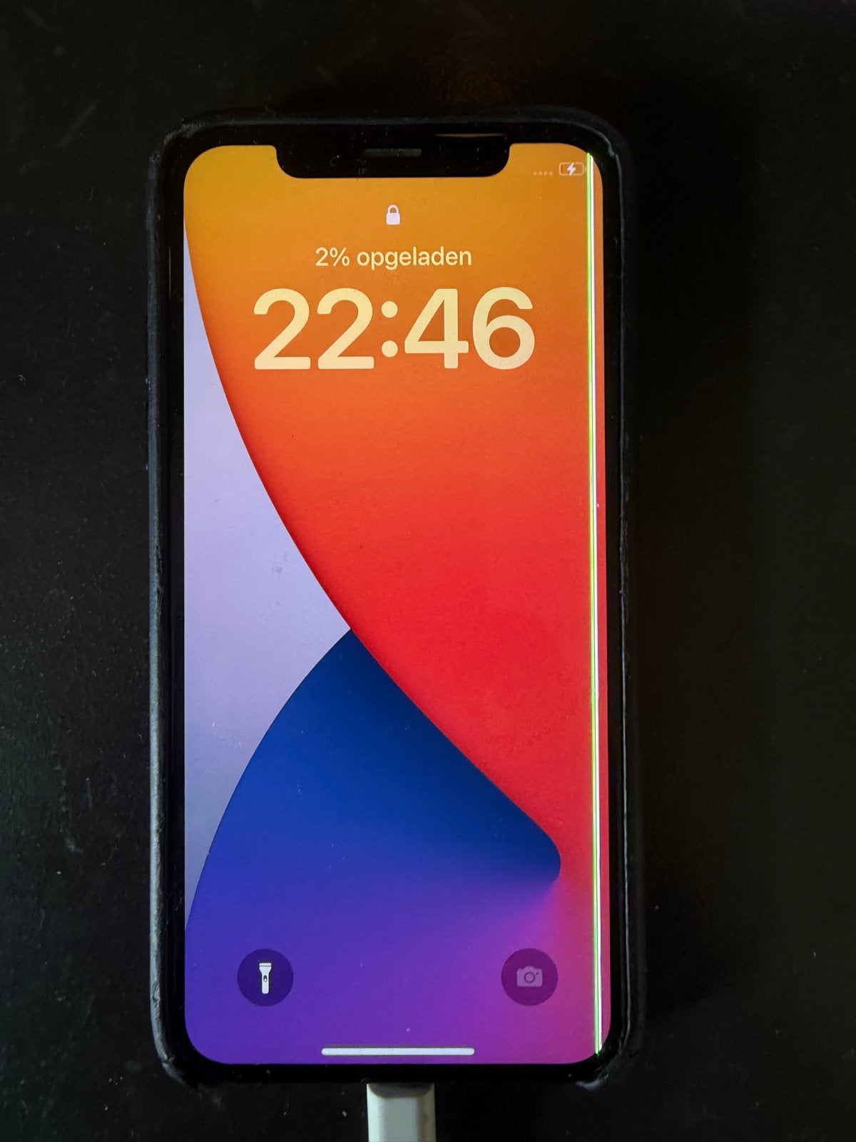 iPhone X met schermdefect - ideaal voor onderdelen, Telecommunicatie, Mobiele telefoons | Apple iPhone, Ophalen of Verzenden, Gebruikt