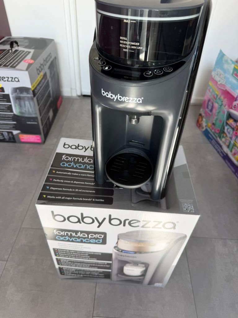 Baby Brezza Formula Pro Advanced Flessenmaker, Ophalen of Verzenden, Zo goed als nieuw, Flessen- of potjesverwarmer