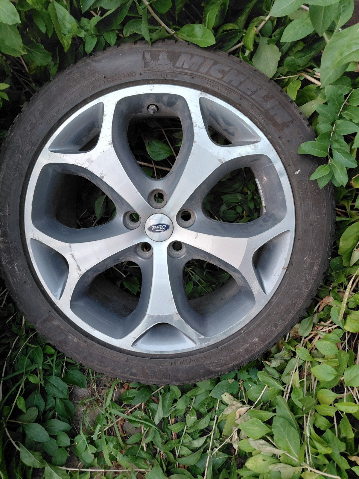 Ford velg met Michelin band - 205/55 R16, Ophalen, Gebruikt