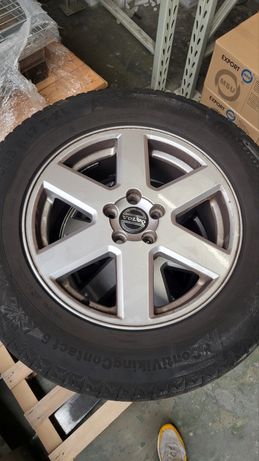 Lichtmetalen velgen Volvo 17" XC90- Geschikt voor winterba, Auto-onderdelen, Banden en Velgen, Ophalen, Gebruikt, Velg(en), 17 inch