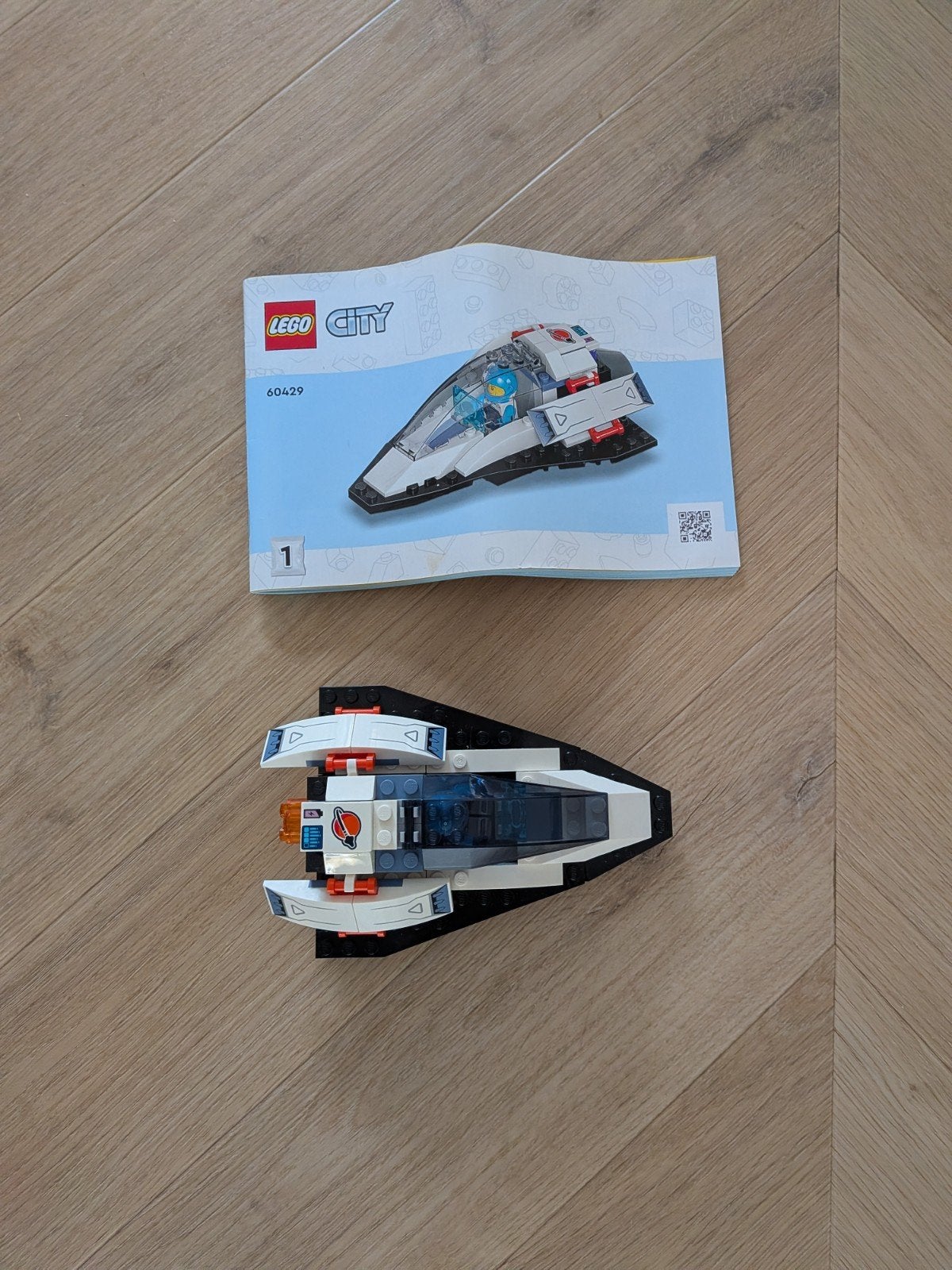 Lego City Ruimteschip 60429 met instructieboekje, City, Lego, Compleet, Ophalen of Verzenden