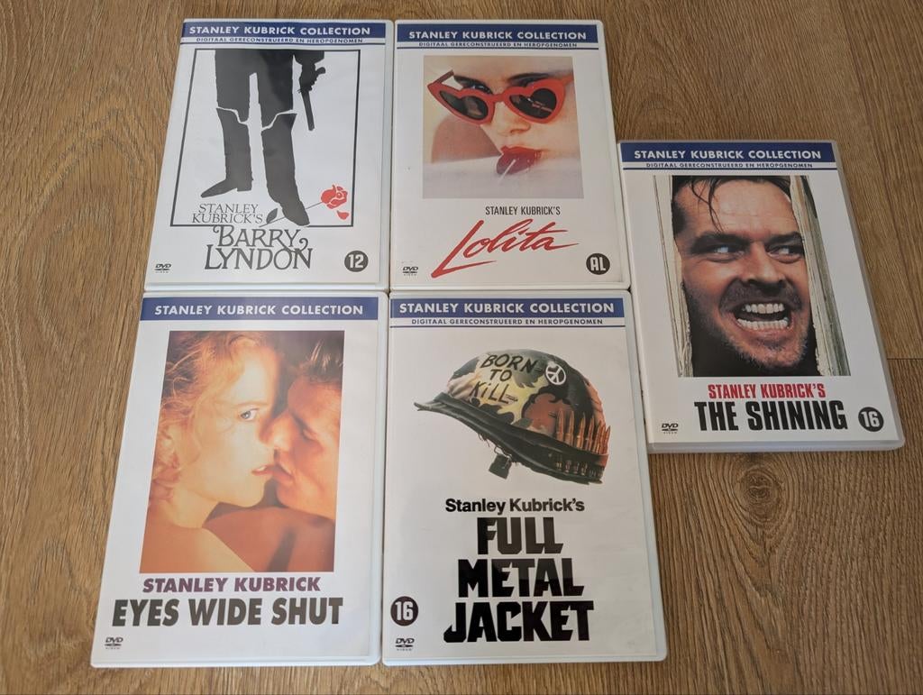 Stanley Kubrick Collection DVD's - 5 films, Gebruikt, Vanaf 16 jaar, Ophalen of Verzenden, Boxset