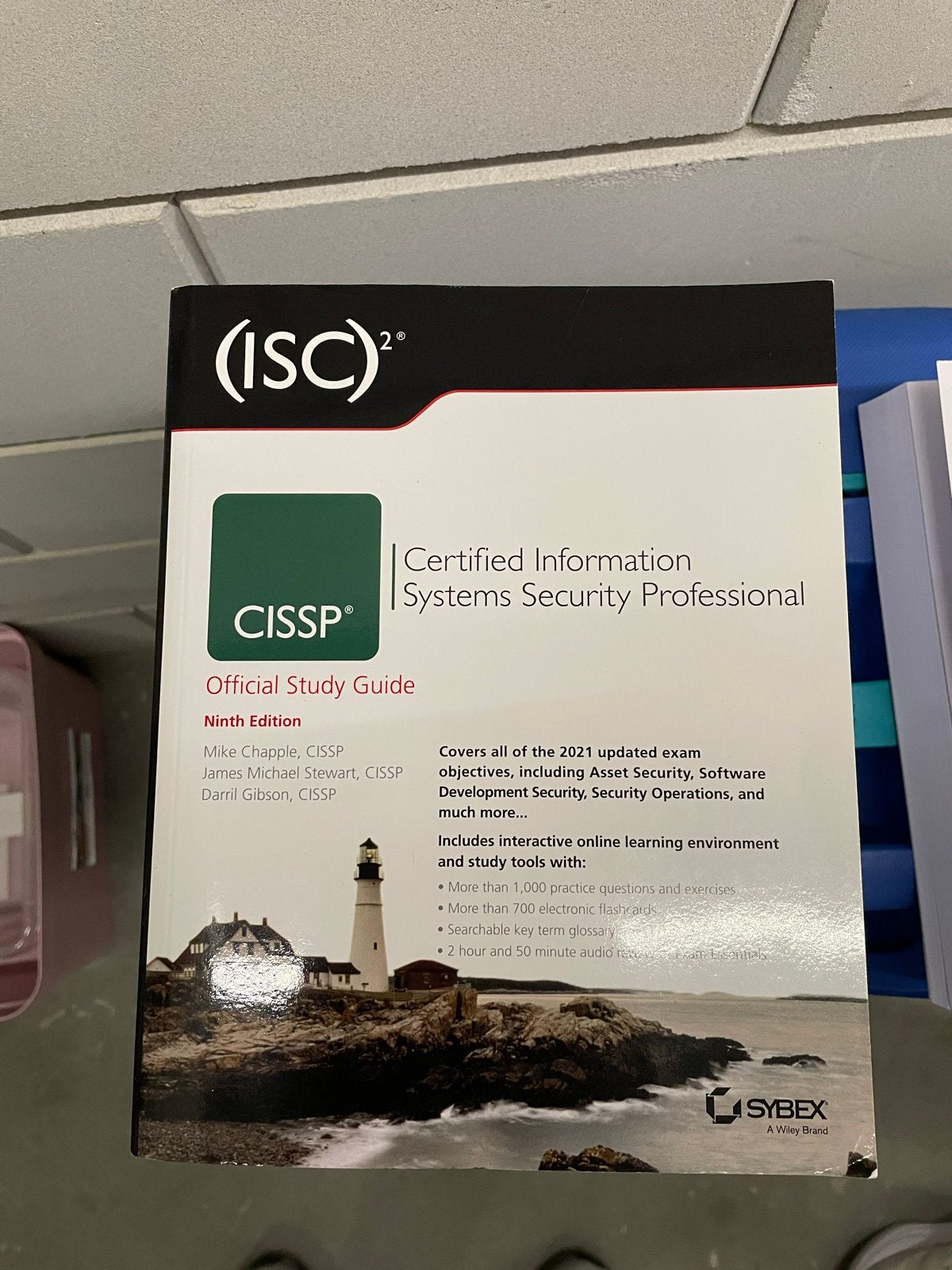 CISSP Official Study Guide & Practice Tests (9e/3e), Ophalen of Verzenden, Beta, Zo goed als nieuw, Niet van toepassing