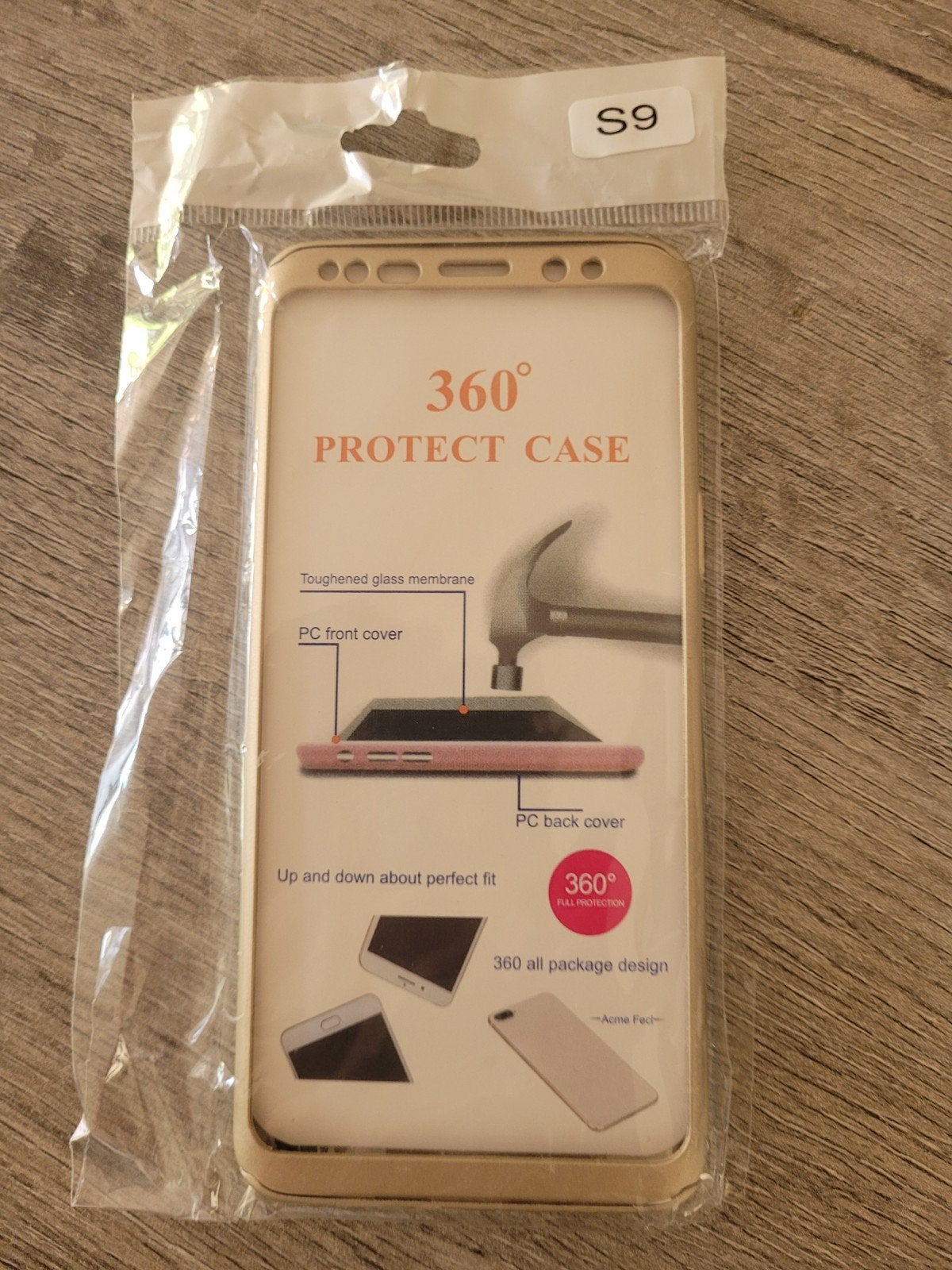 Samsung S9 hoesje, Ophalen of Verzenden, Nieuw, Overige modellen, Frontje of Cover