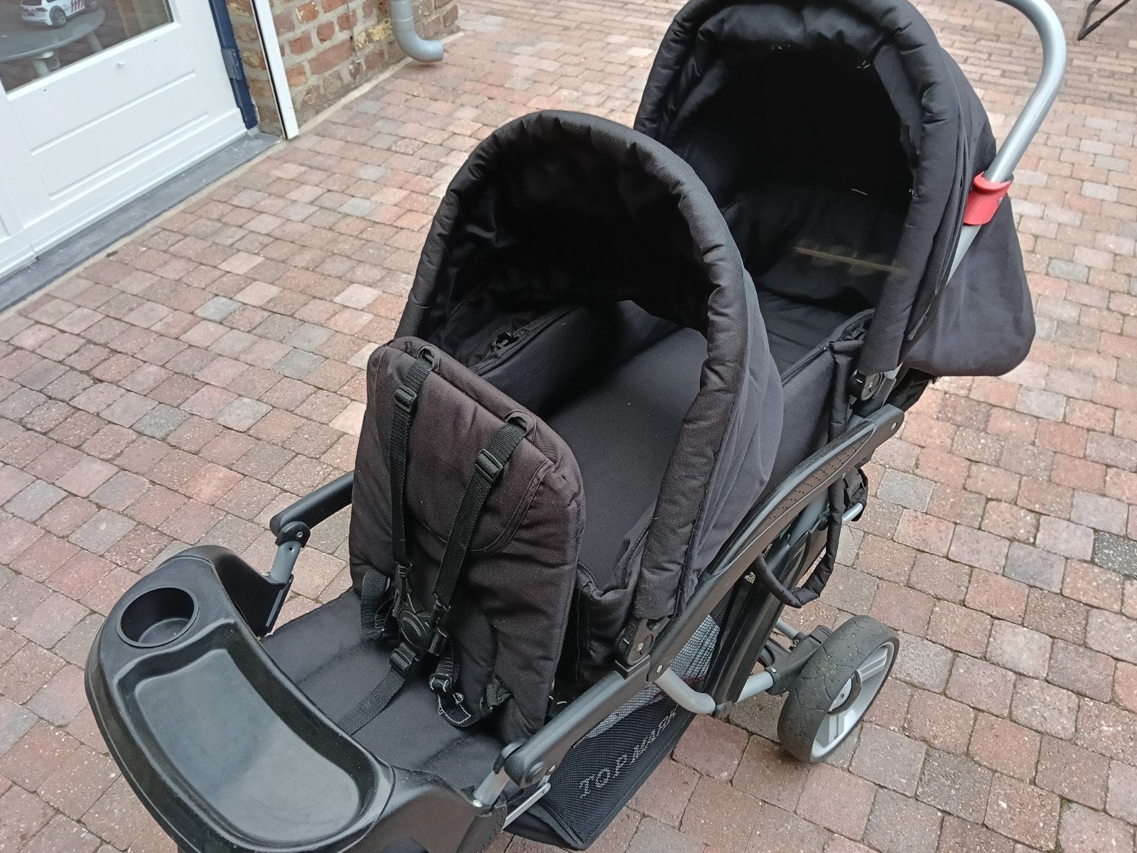 Topmark Duowagen - Gebruikt, Gebruikt, Duowagen, Ophalen, Kinderwagen