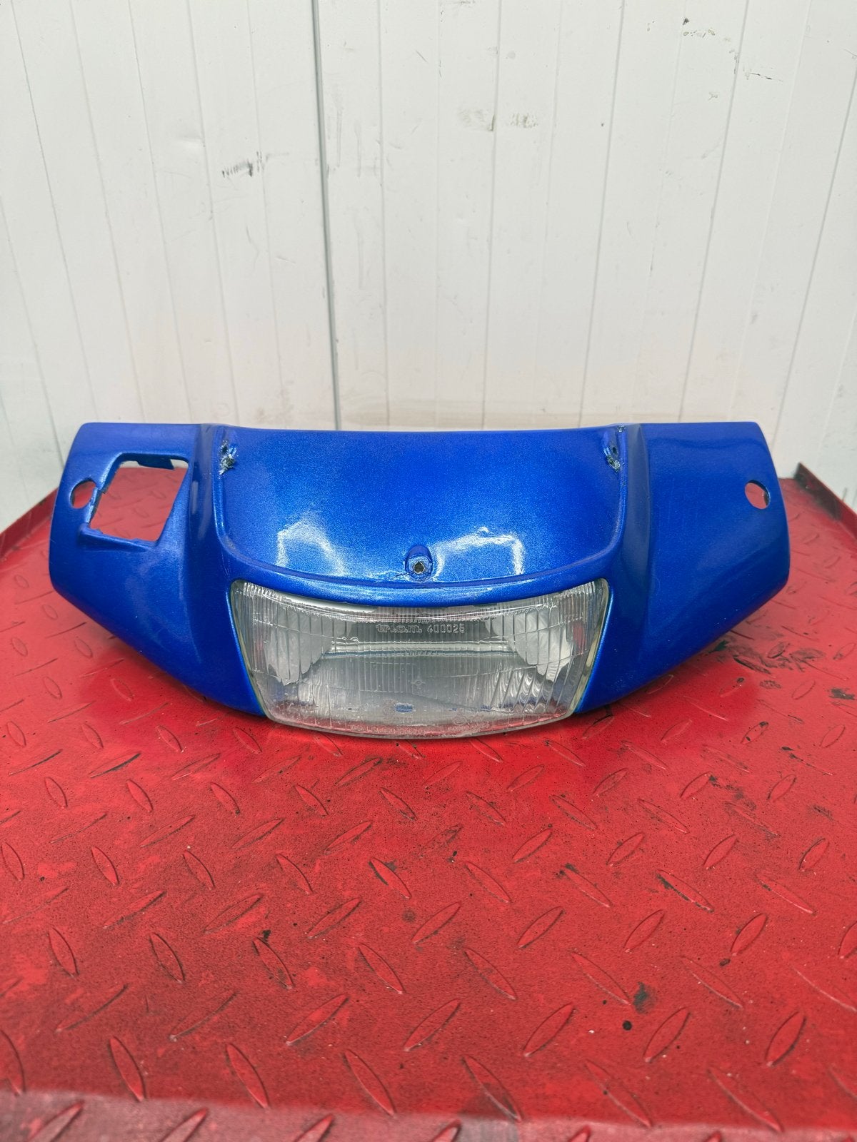 Piaggio SKR / Skipper Koplamp met Stuurkap (Werkend), Ophalen of Verzenden, Gebruikt, Koplamp, Piaggio