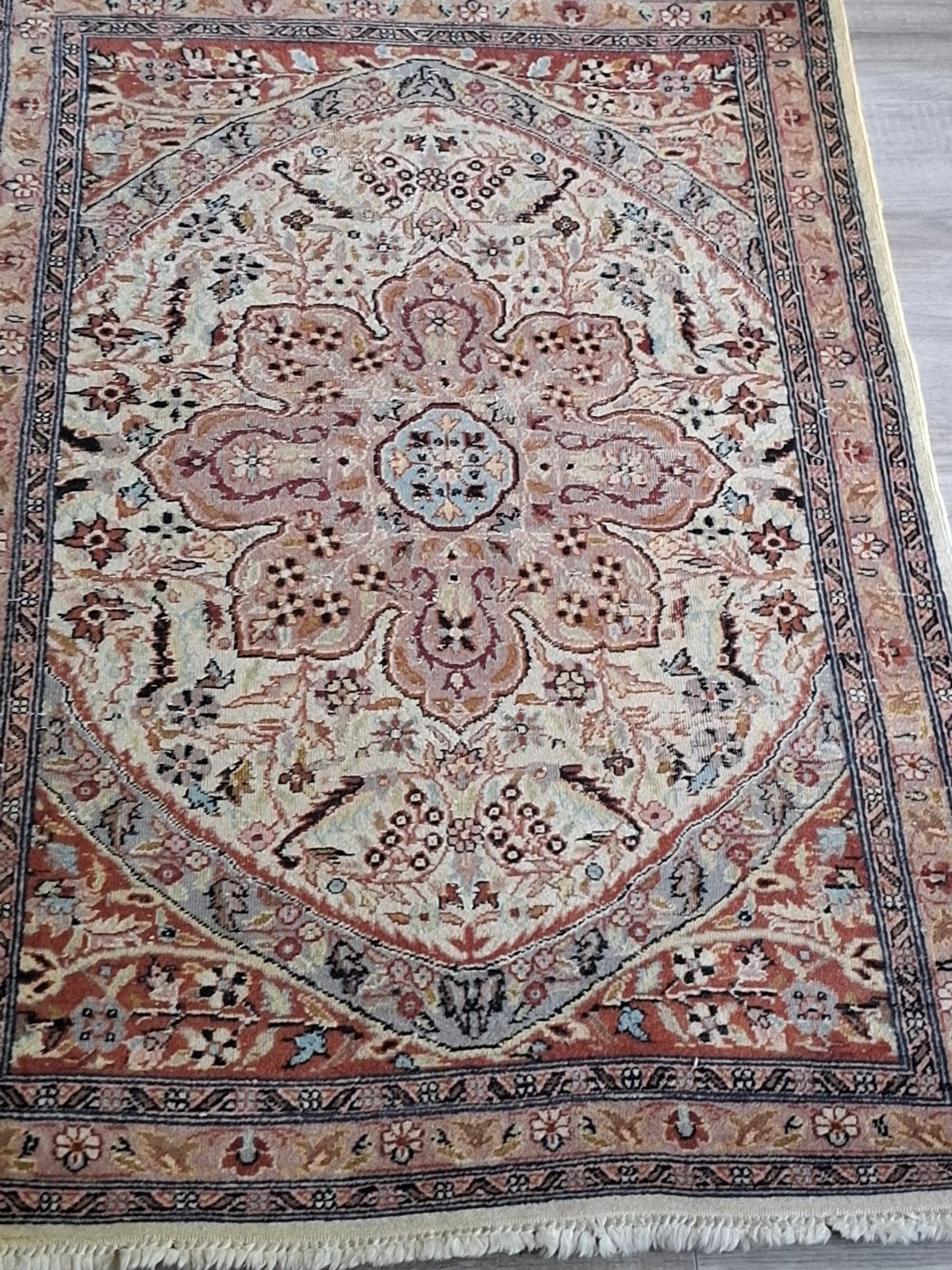 Perzische tapijt kaysari, Ophalen of Verzenden, Rechthoekig, 200 cm of meer