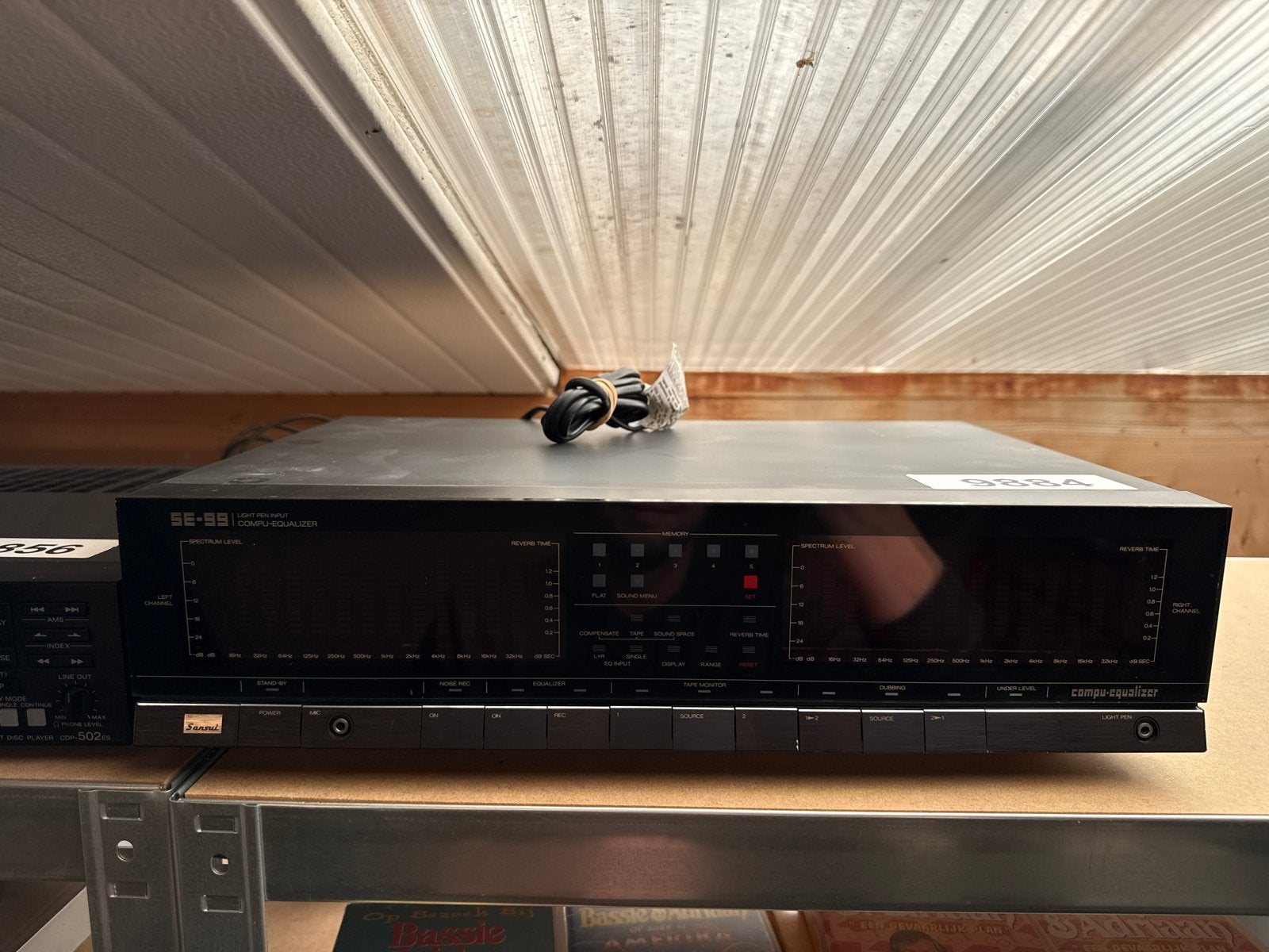 Sansui SE-99 Computer Equalizer - Vintage Audio, Overige merken, Ophalen of Verzenden, Minder dan 60 watt, Gebruikt