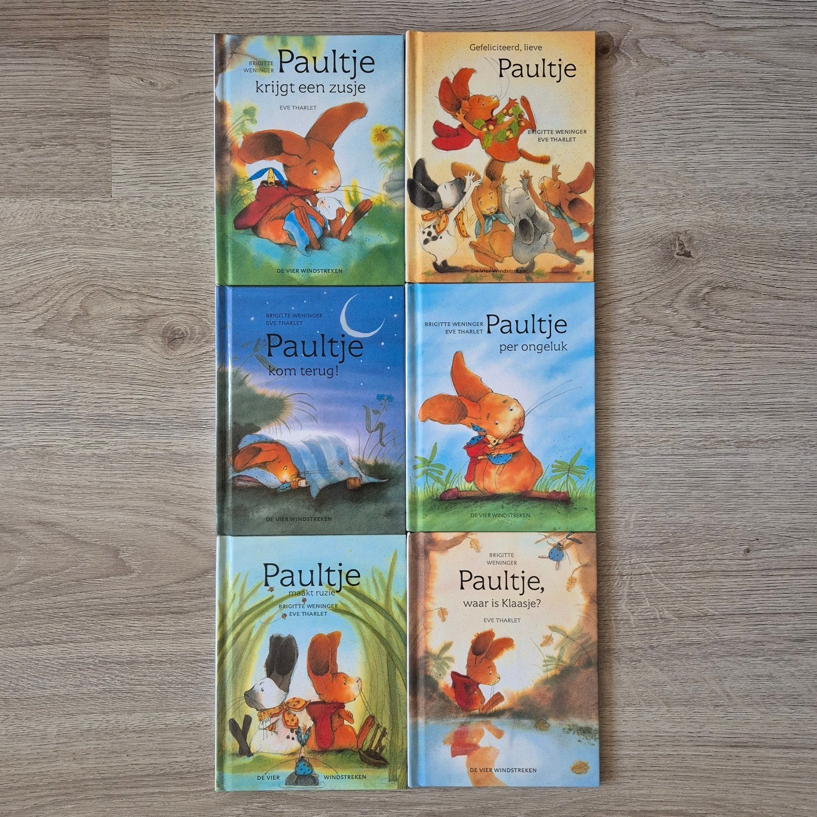 6x Paultje - Brigitte Weninger, Ophalen, Zo goed als nieuw, Brigitte Weninger, Eve Tharlet