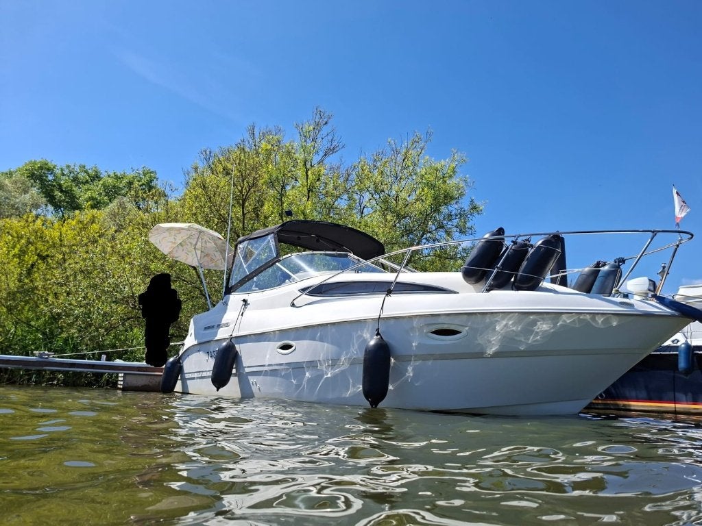 Bayliner 2655 Ciera Sunbridge - 2001 - Mercruiser 5.7l, Ophalen, Gebruikt, Binnenboordmotor, 80 cm