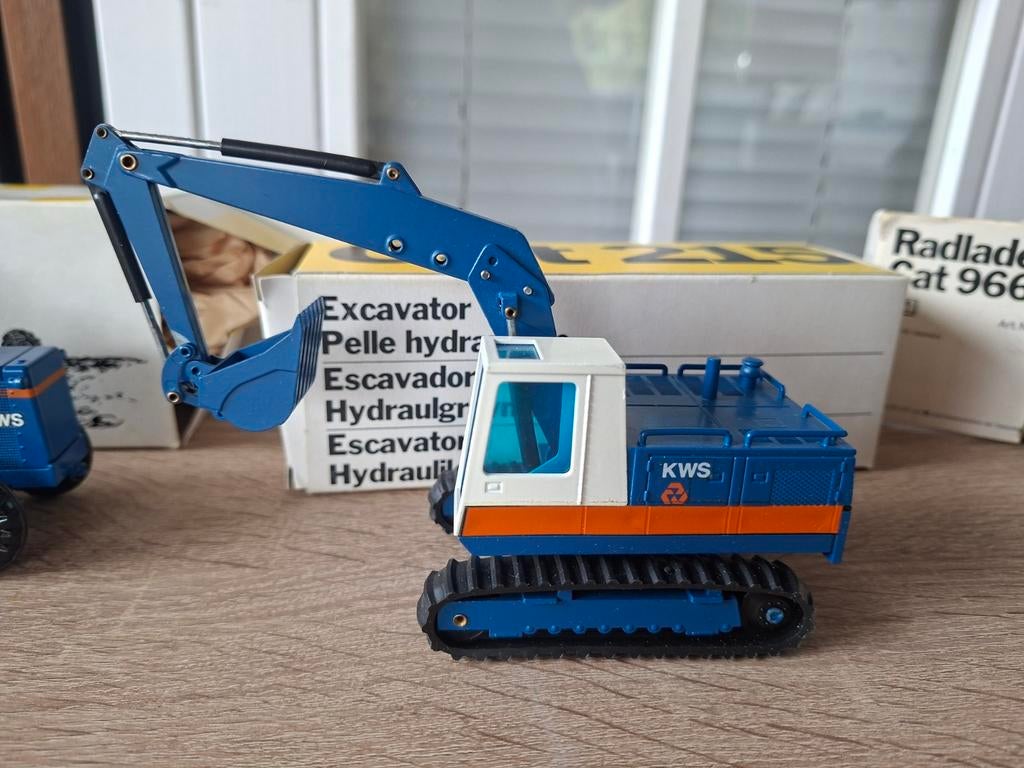 KWS Cat 215 Graafmachine Model, Hobby en Vrije tijd, Overige merken, 1:32 tot 1:50, Overige typen, Ophalen of Verzenden