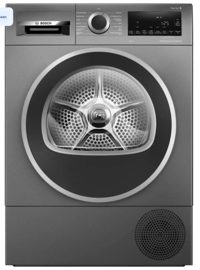 Bosch Serie 6 Condensdroger - Stil, Slim & Efficiënt, Witgoed en Apparatuur, Wasdrogers, Ophalen, 8 tot 10 kg, Zo goed als nieuw