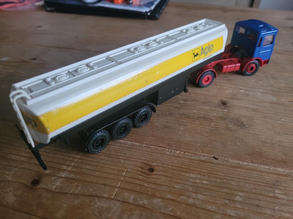 Man tankwagen agip, Hobby en Vrije tijd, Modelauto's | 1:50, Conrad, Conrad, Conrad, Ophalen of Verzenden