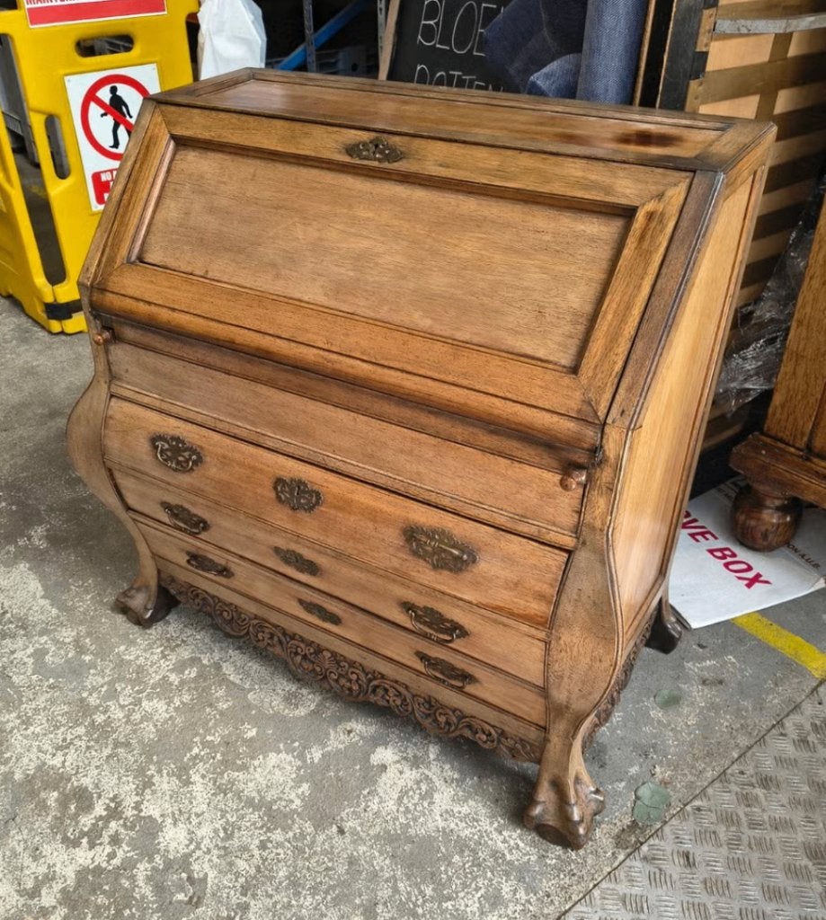 secretaire met lades en prachtig binnenwerk, Ophalen, Gebruikt, ., .