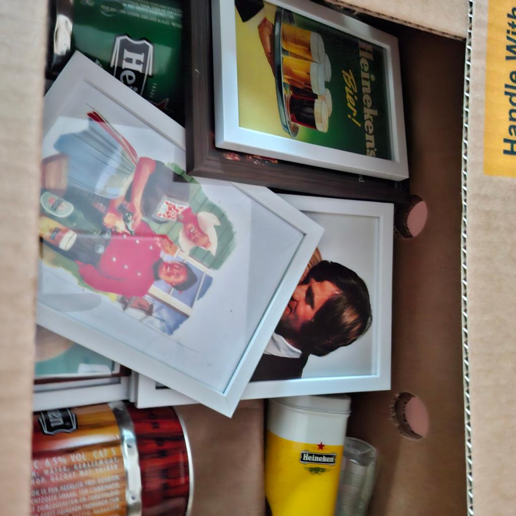 7 dozen vol Heineken spullen Heineken verzameling, Ophalen