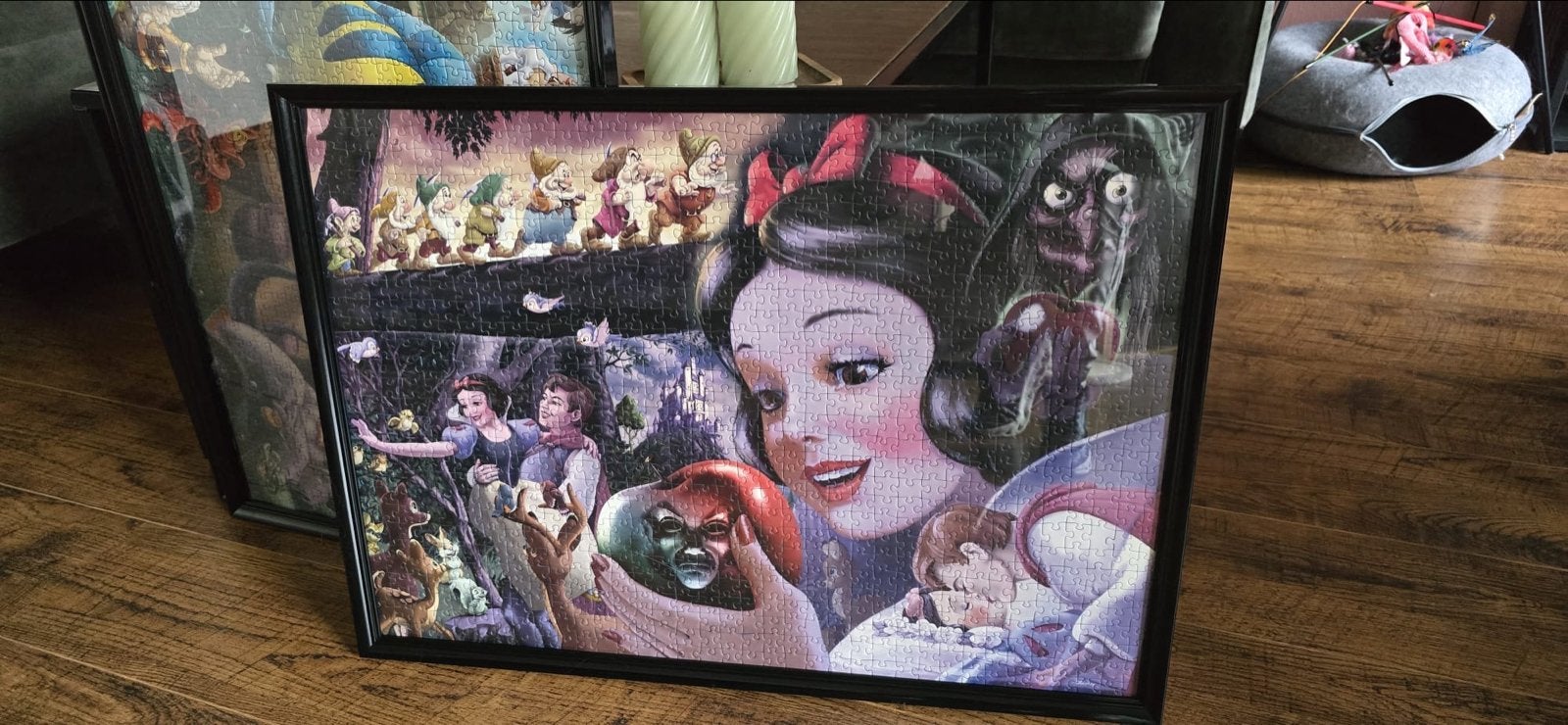 Disney legpuzzels: Sneeuwwitje, Belle, Ariël, Ophalen, 500 t/m 1500 stukjes, Zo goed als nieuw, Legpuzzel