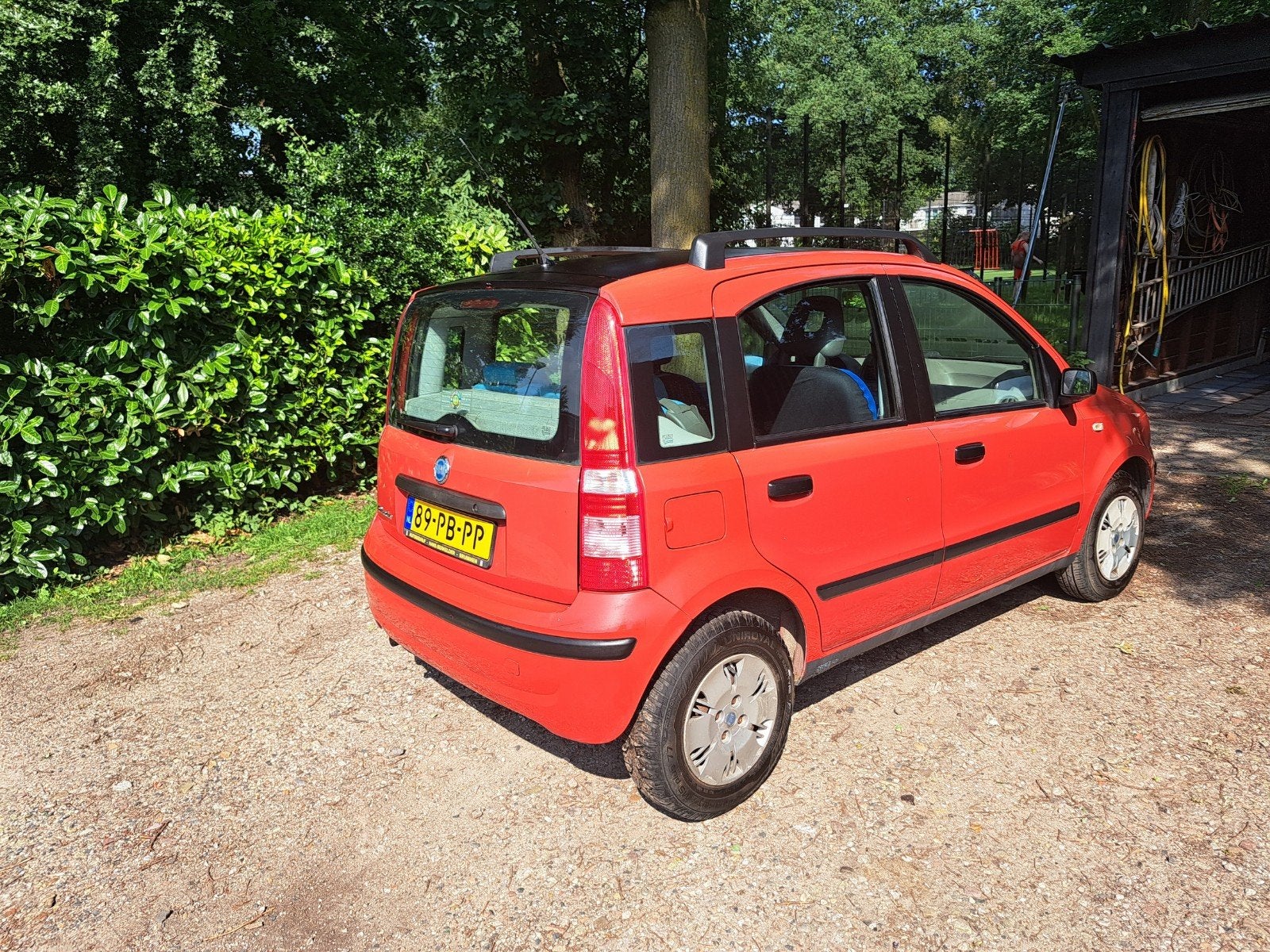 Fiat Panda 1.2 2004  nieuwe koppeling, Euro 5, Origineel Nederlands, Handgeschakeld, Grijs