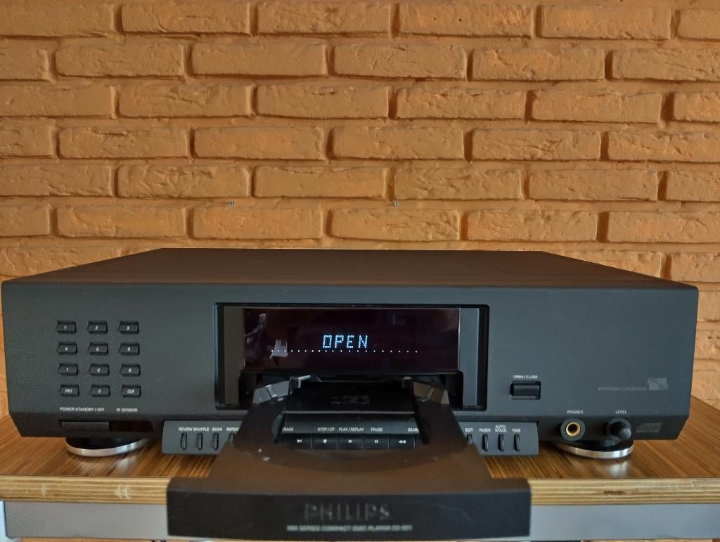 CD speler Philips CD 931, Philips, Philips, Ophalen of Verzenden, Zo goed als nieuw