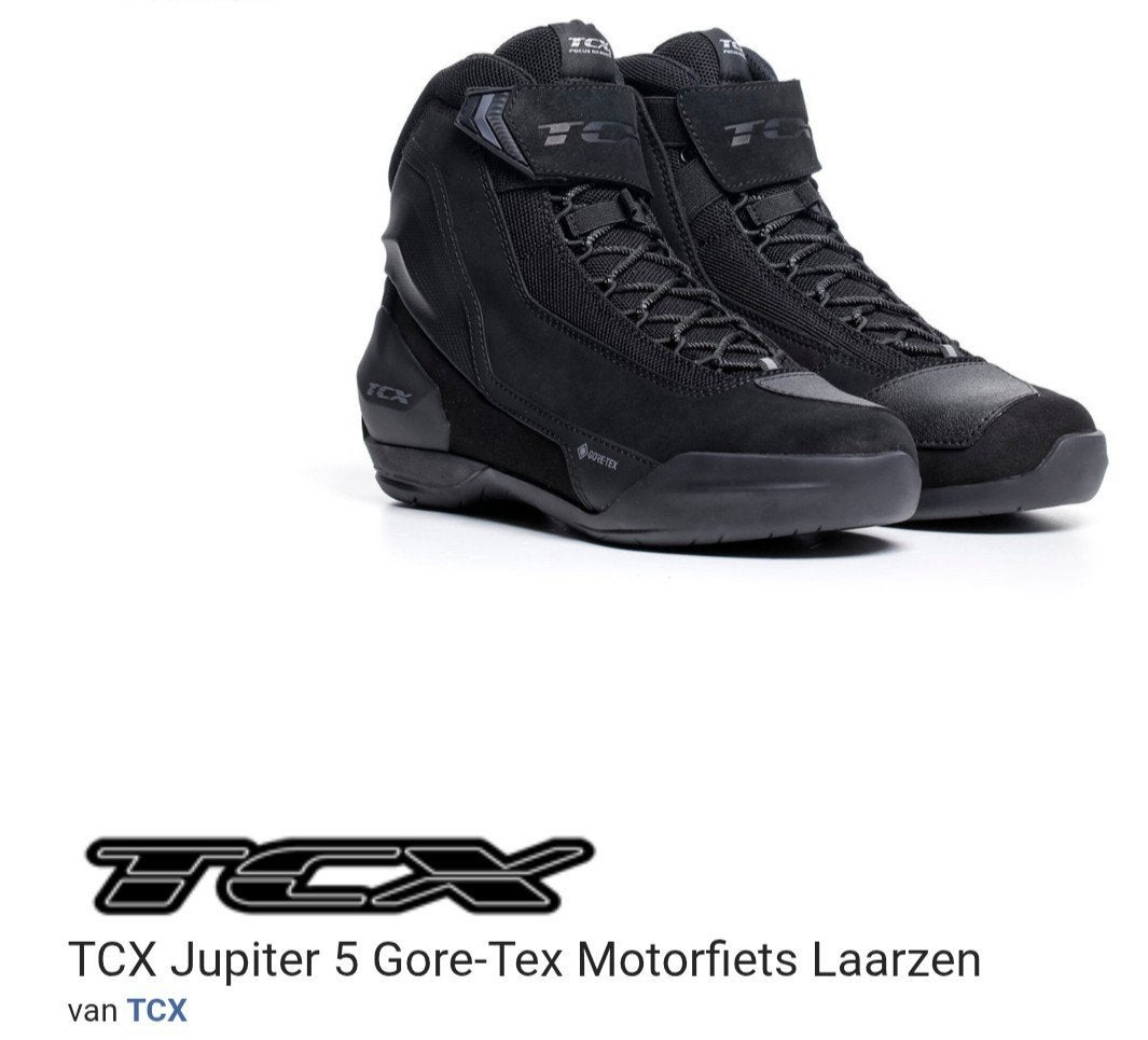 TCX Jupiter 5 GTX Goretex motorlaarzen 43 motorschoenen, Motoren, Dames, Ophalen of Verzenden, TCX, Laarzen