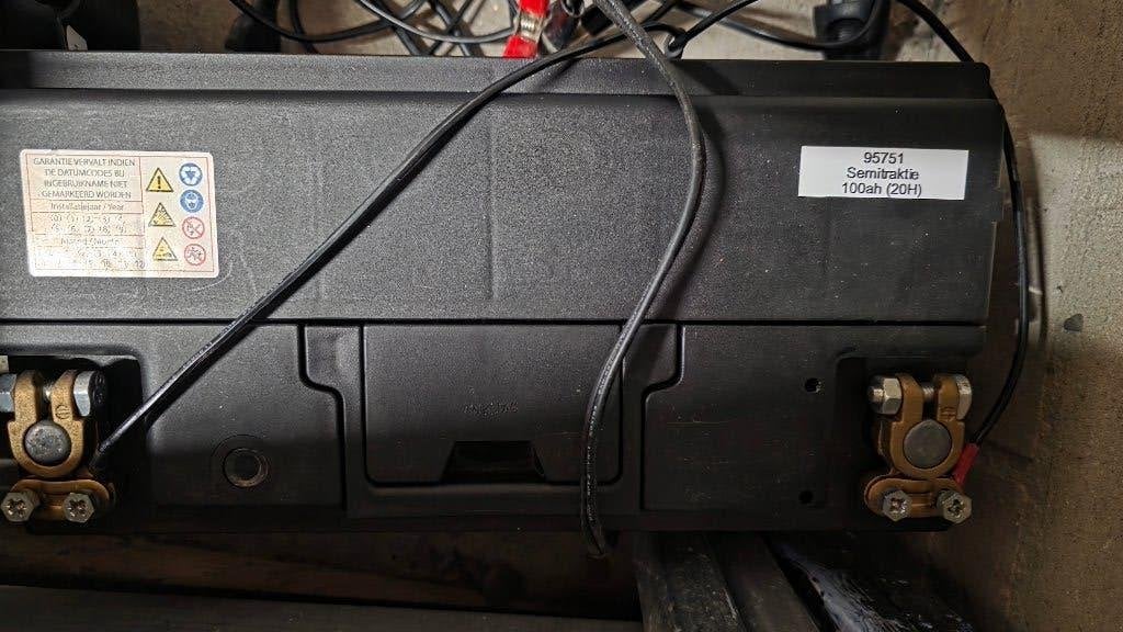Accu caravan mover, Ophalen, Gebruikt