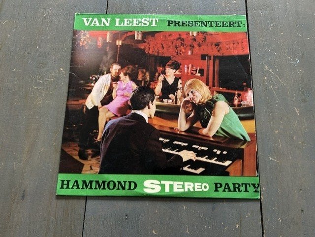 H41-LP Hammond stereo party, Cd's en Dvd's, Ophalen of Verzenden, Gebruikt, LP