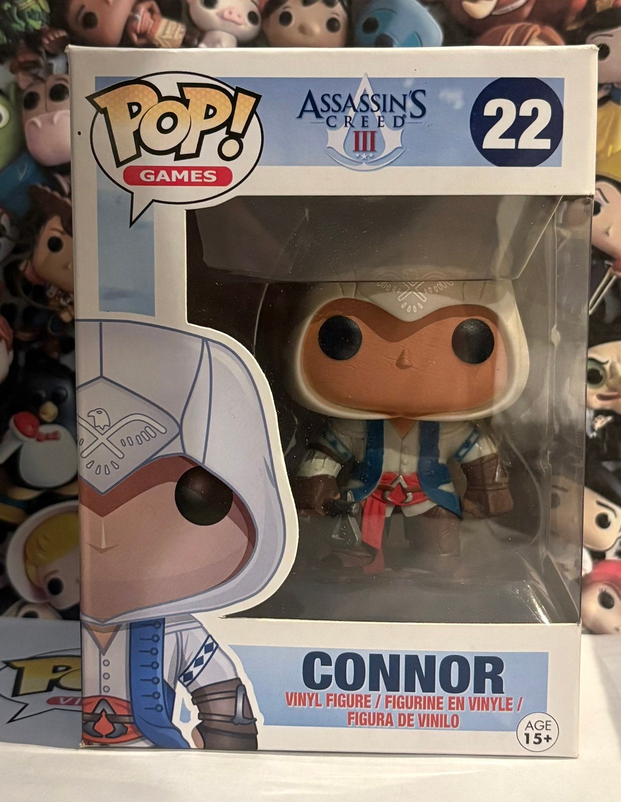 Funko pop Connor 22 Assassin’s creed 3 games, Verzamelen, Poppetjes en Figuurtjes, Ophalen of Verzenden, Zo goed als nieuw