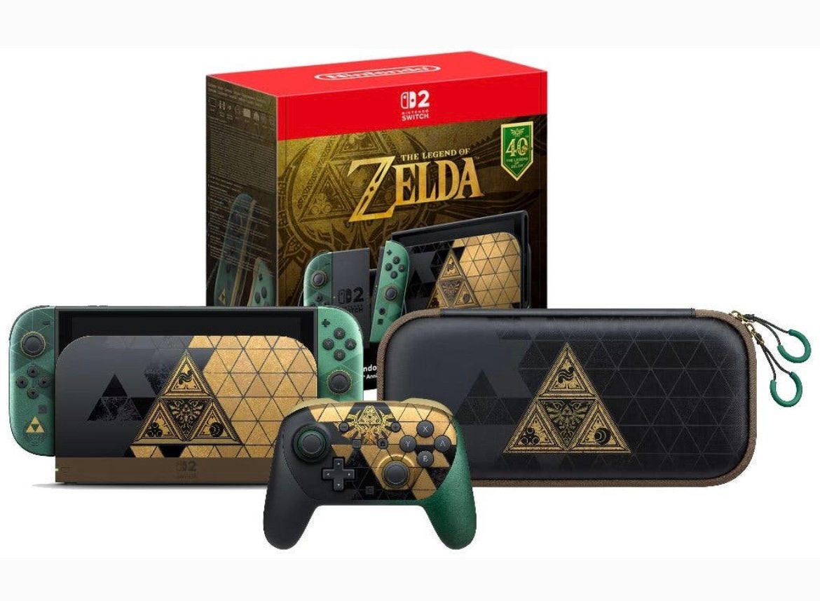 Nintendo Switch 2 40th zelda edition set | nieuw | pre order, Ophalen, Nieuw, Met 1 controller, Switch Original