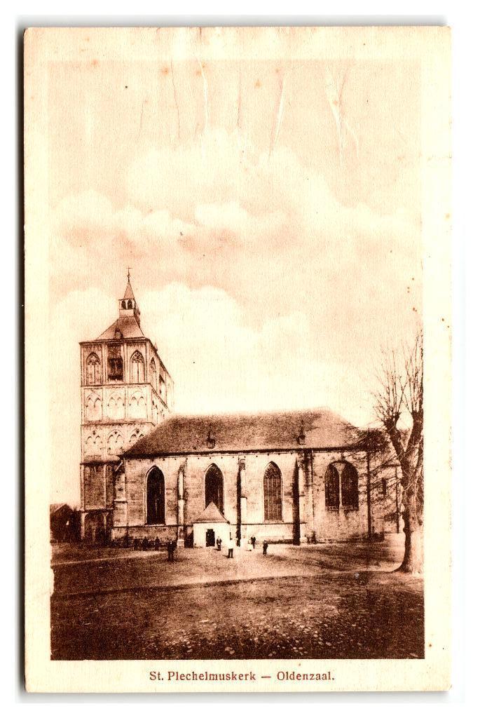 Oldenzaal, St. Plechelmuskerk, Verzenden, 1920 tot 1940, Ongelopen, Overijssel