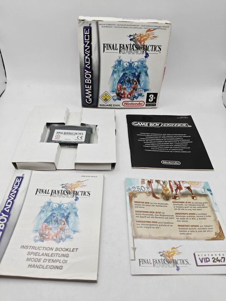 Final Fantasy Tactics Advance Gameboy Advance CIB, Spelcomputers en Games, Games | Nintendo Game Boy, Gebruikt, Strategie en Constructie