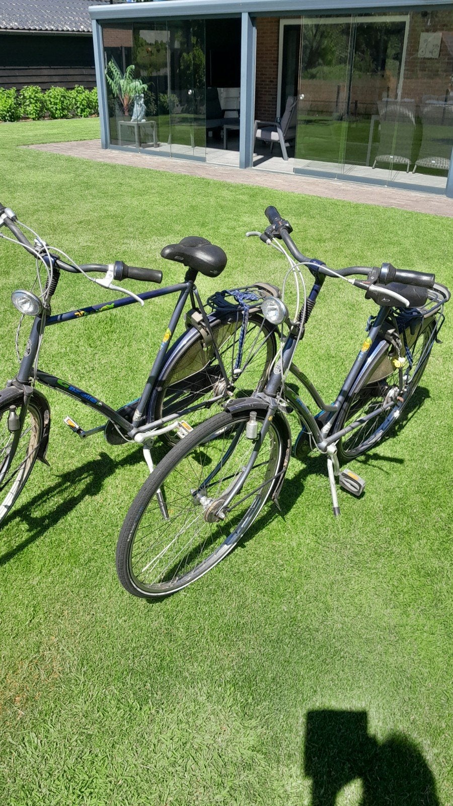 Gebruikte gazelle dames en herenfiets, Ophalen, Gebruikt