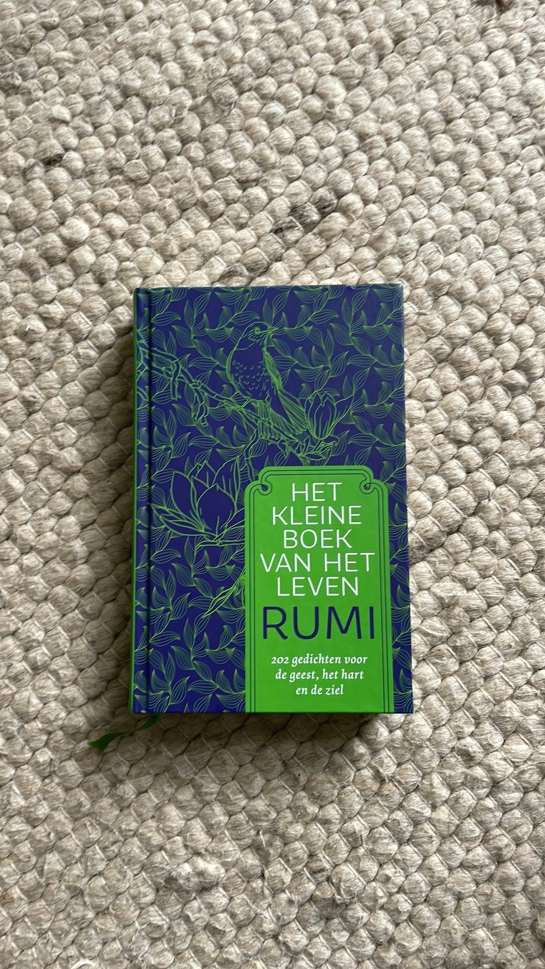 Het kleine boek van het leven - Rumi (ongelezen), Boeken, Ophalen of Verzenden, Zo goed als nieuw, Eén auteur