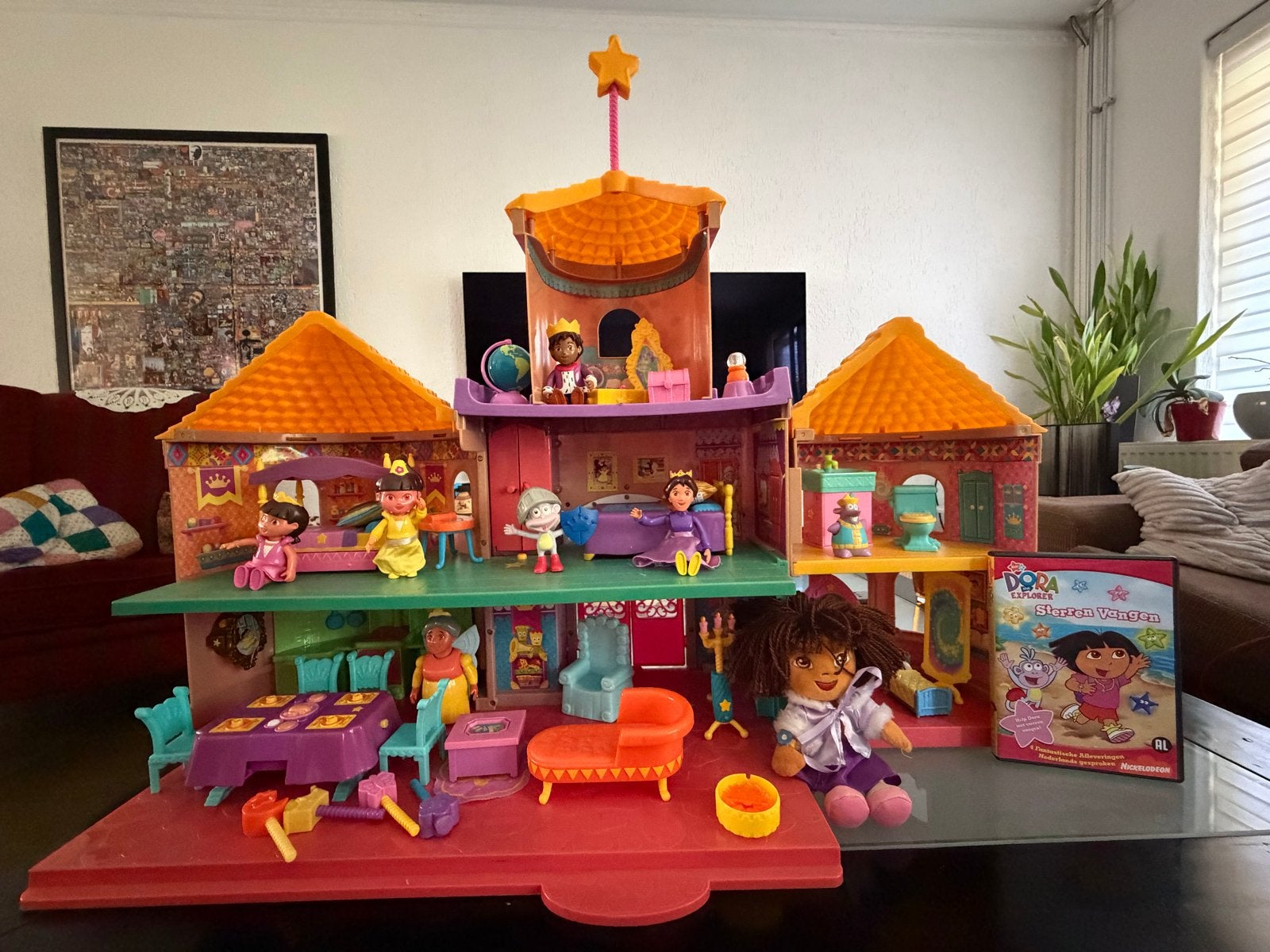 Dora's Magische Kasteel Avontuur - Compleet Speelset, Ophalen of Verzenden, Gebruikt, Overige typen