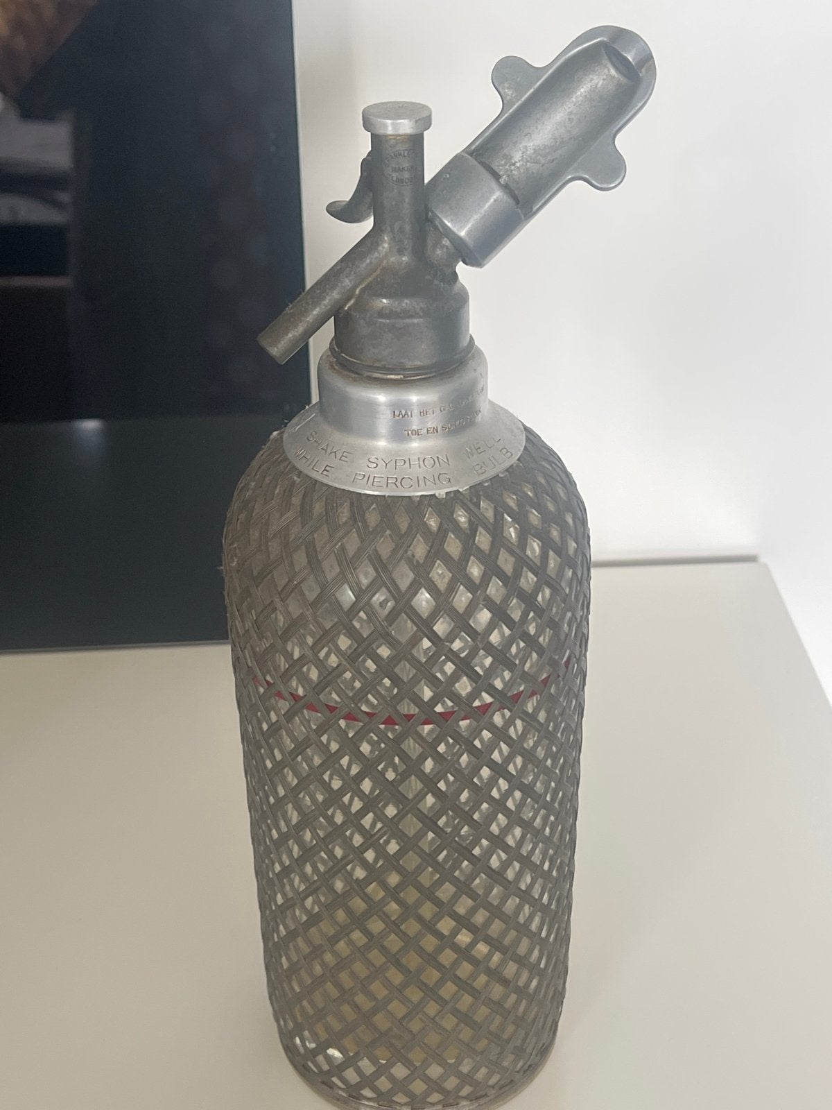 Vintage Soda Syphon - Made in England, Ophalen of Verzenden