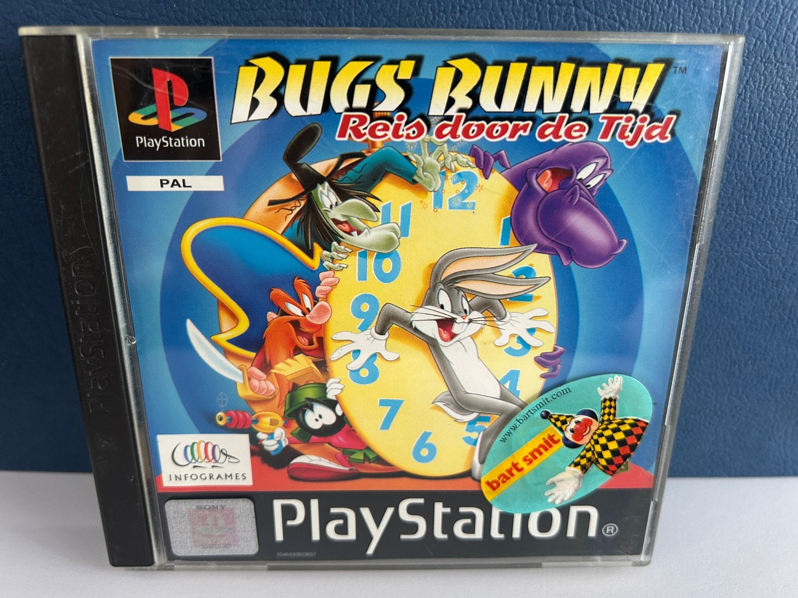 Bugs Bunny reis door de tijd / Playstation 1 PS1 ps1, Avontuur en Actie, 1 speler, Ophalen of Verzenden, Zo goed als nieuw