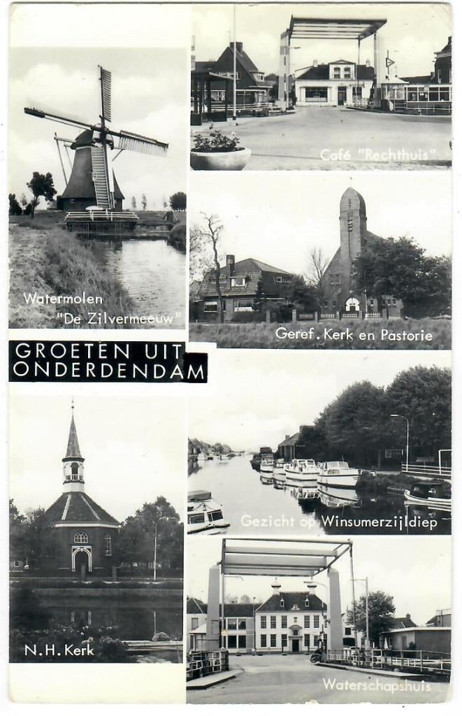 Onderdendam - Groeten uit .., Verzenden, 1960 tot 1980, Ongelopen, Groningen