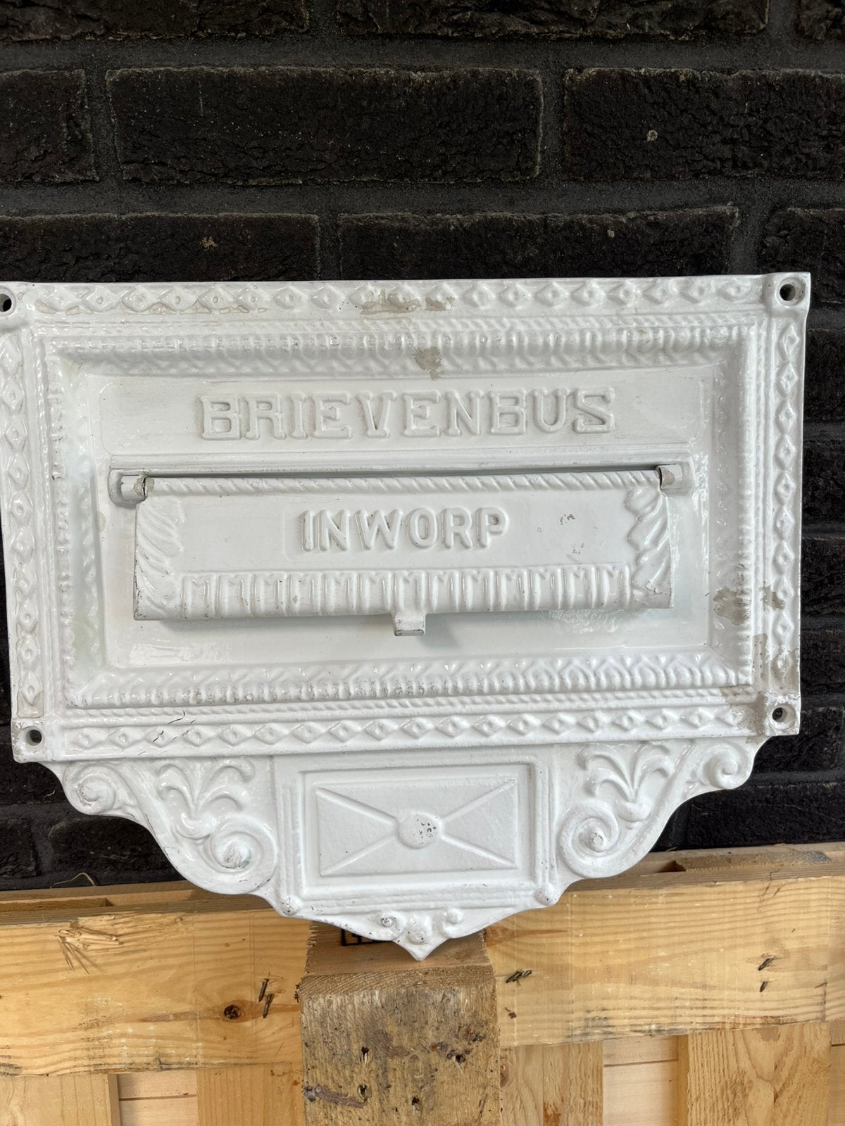Brievenbus muurplaat, Ophalen, Nieuw