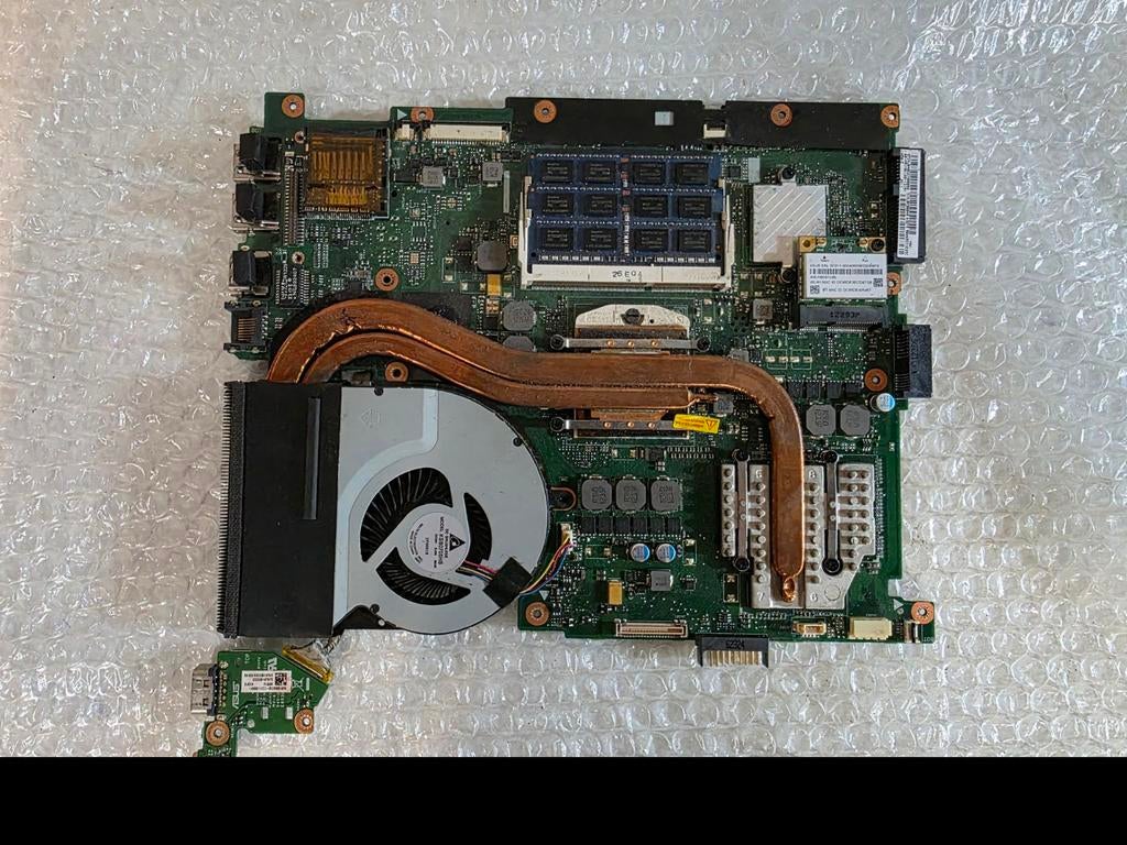 Asus N56V8 laptop moederbord, Intel Core i7 8GB RAM, werkend, Computers en Software, Moederborden, Ophalen of Verzenden, Gebruikt
